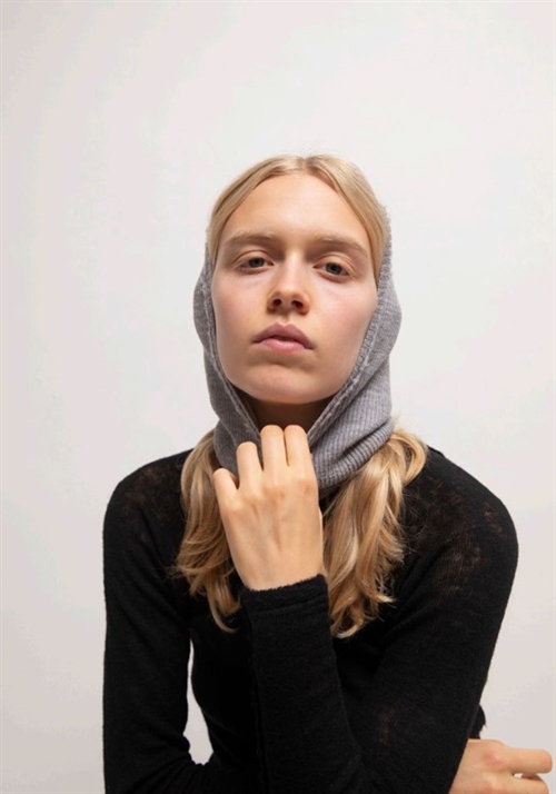 GUDRUN GUDRUN BJARMA BALACLAVA LIGHT GREY